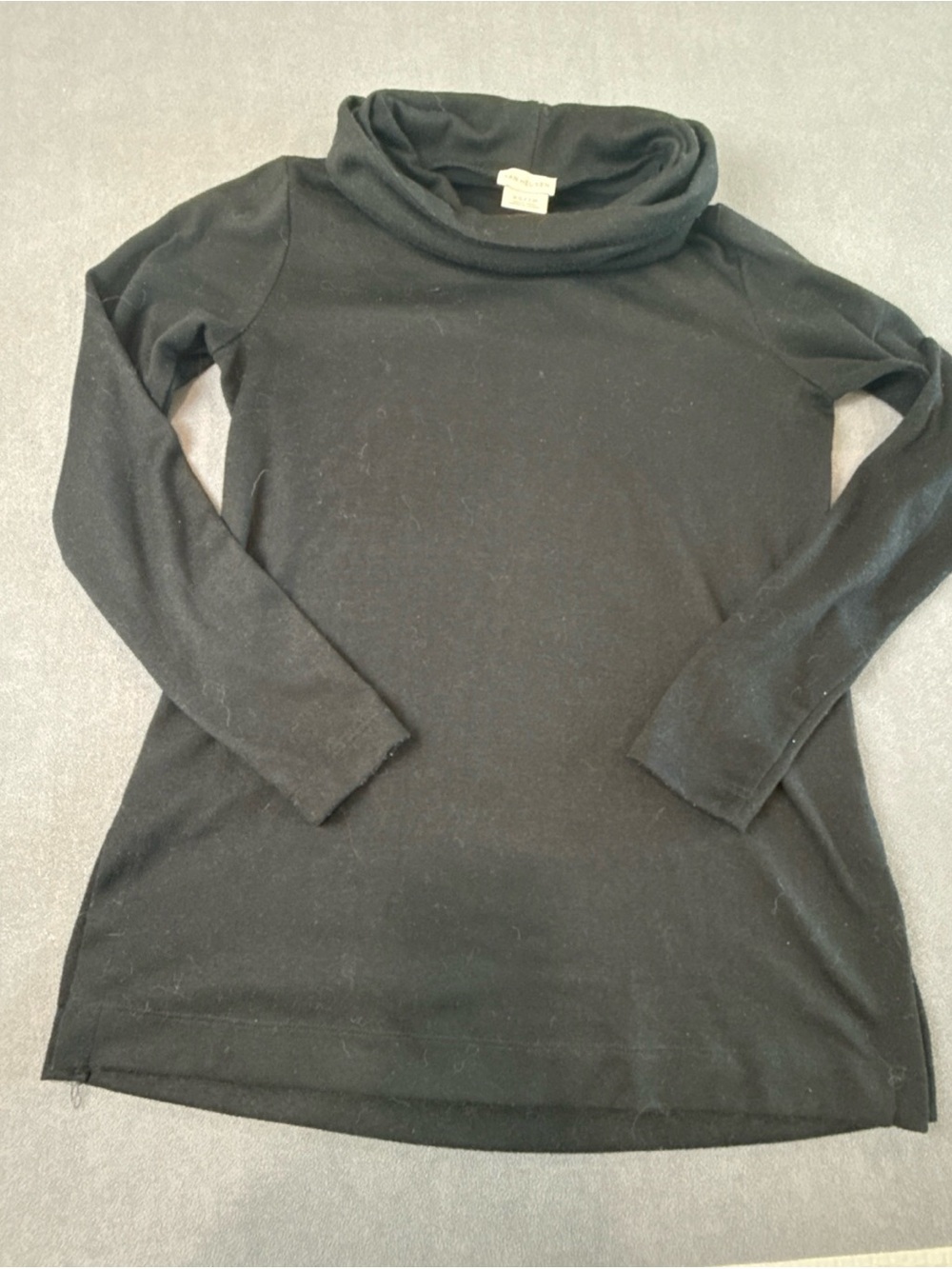 Van House Cowl Neck Women's Sweater Black Size XS